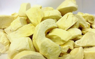 Sầu riêng sấy Thái Lan loại 1, miếng vàng óng, giòn tan