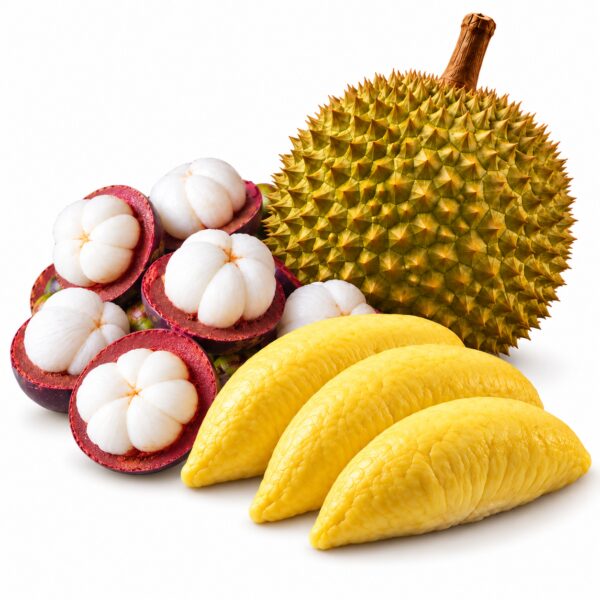 Combo Thùng sầu riêng Thái 6KG + Tặng thêm 1KG măng cụt chín tự nhiên – Lidoday