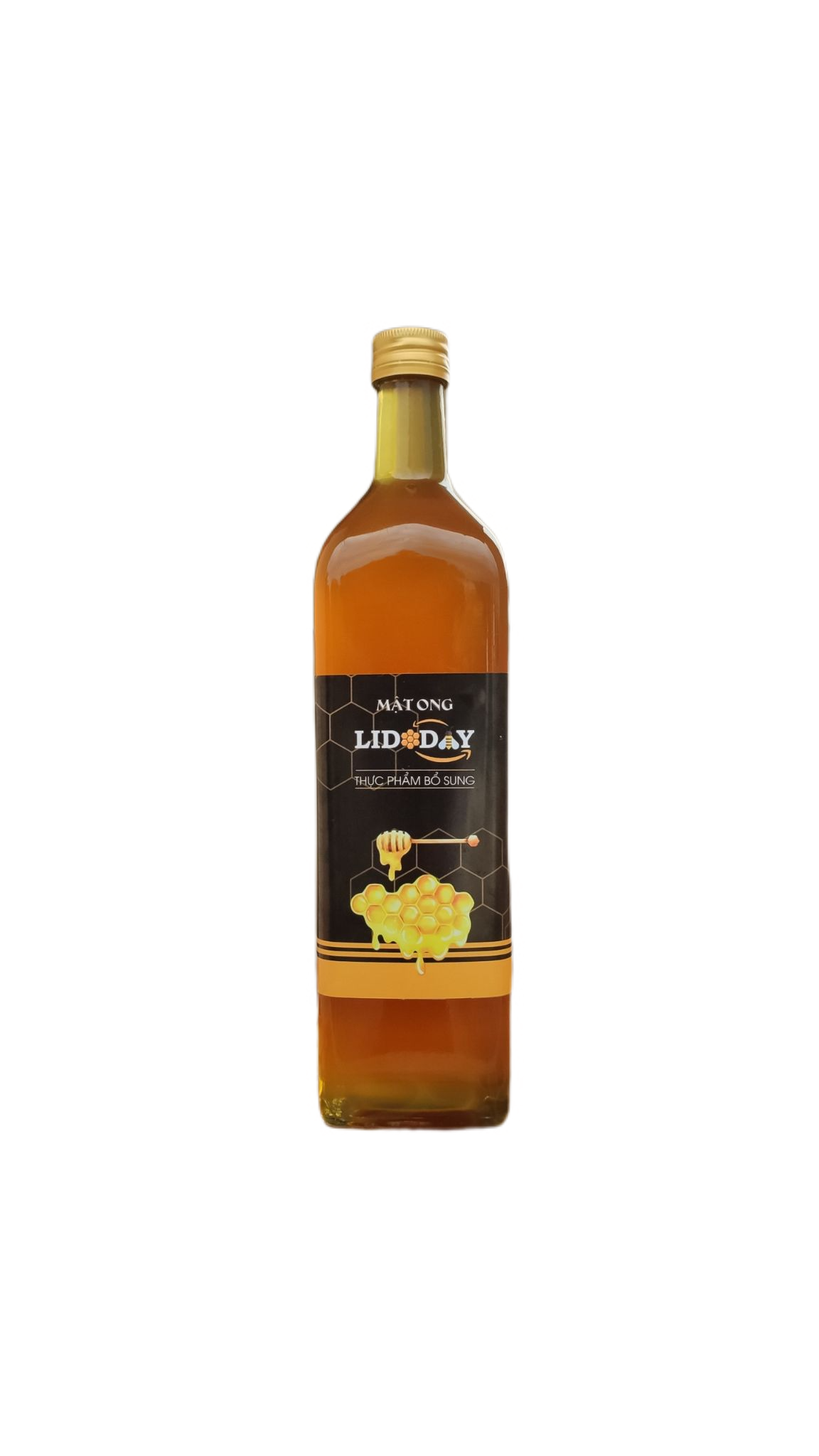 Mật ong LIDODAY chai 1 lít - Thay ong mang mật đến với bạn